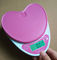 شکلات قلب الکترونیکی مقیاس وزن قابل حمل قابل استفاده برای آشپزخانه تامین کننده